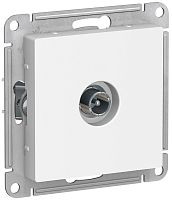 Розетка TV Оконечная без рамки Systeme Electric AtlasDesign 1-м. белый картинка